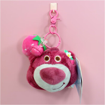 迪士尼(disney)potdemiel迪士尼玩具总动员草莓熊香薰毛绒玩具钥匙扣