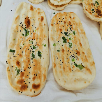 山东葱花饼馒头手工烧饼火烧特产芝麻饼缸贴餐饮冷藏30个装1kg