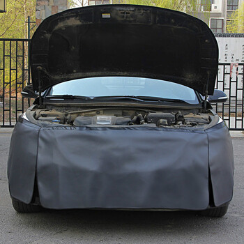 汽车维修叶子板护垫水洗皮三件套保养保护车身汽修翼子板防护垫布