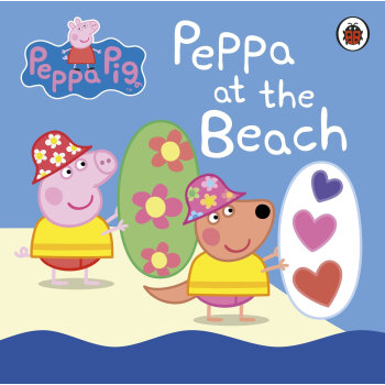 小猪佩奇 粉红猪小妹：佩奇在沙滩/Peppa Pig: Peppa at the Beach 进口故事书