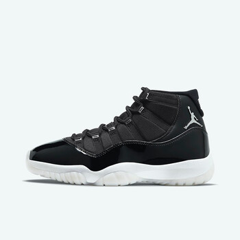 耐克 nike air jordan 11 aj黑白大魔王25周年实战篮球鞋 ct8012-011