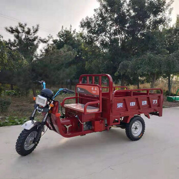 宗申动力三轮摩托车燃油家用助力自卸翻斗载重汽油三轮踏板车130自动