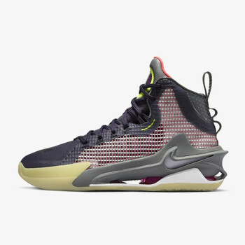 jump 飞线编织 轻量缓震 透气舒适 男士实战篮球鞋 黑红cz9907-500