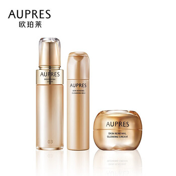 aupres欧珀莱臻源凝时护肤套装(补水保湿弹润紧致修护损伤缓解皮 滋润