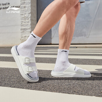 李宁运动拖鞋男鞋clap潮流轻便休闲凉拖鞋