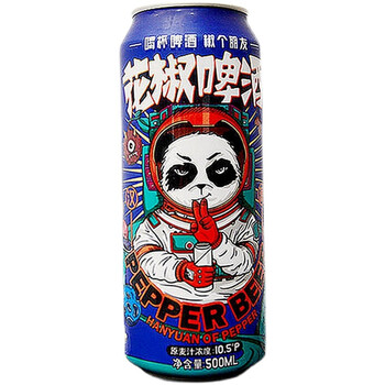 汉源.花椒啤酒 500ml*6罐 熊猫款汉源.