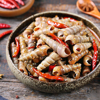 鲜活钉螺去尾免处理新鲜海螺丝钉螺海鲜水产钉螺  腾旺纳跃 4斤装