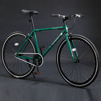 永·久公路车700c死飞入门级公路车男女轻快赛车上下班骑700c平把城市