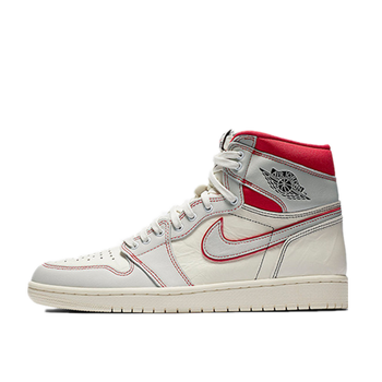 【公司】air 1 白红手稿兔八哥情侣鞋 575441-160 兔八哥男 36