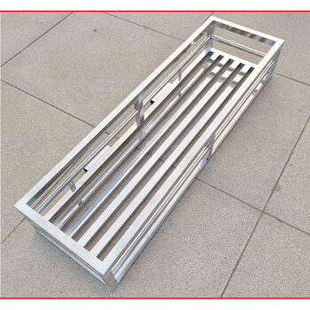 英梵狄304不锈钢花架阳台悬挂架窗户护栏栏杆悬挂式多肉花盆架挂架