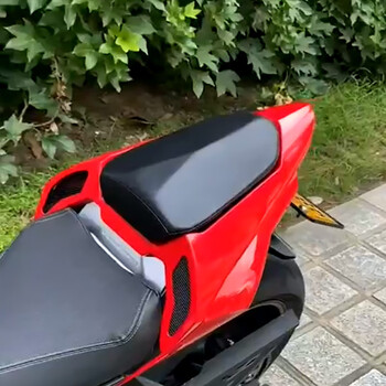 适用22新款赛600后驼峰改装r1m后尾总成钱江配件机翼驼峰后座包围 21