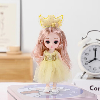 迪士尼(disney)2022儿童发饰芭比娃娃换装头饰品白雪公主小女孩萌娃