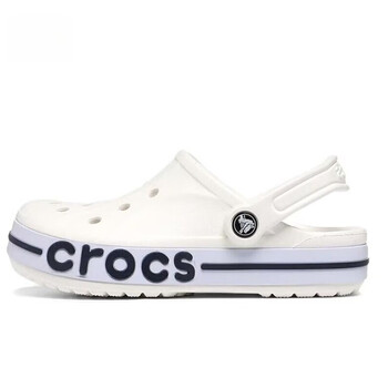 卡骆驰(crocs)bayaband clog 男女运动休闲凉鞋 洞洞鞋官方正品 米白