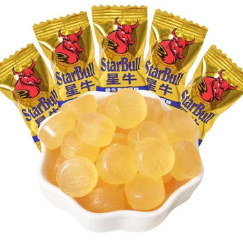 三惠果味糖味硬糖果高颜值含片清新口气休闲零食糖 红牛味糖果500g[约