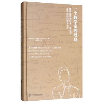 一个数学家的叹息：如何让孩子好奇、想学习、走近美丽的数学世界