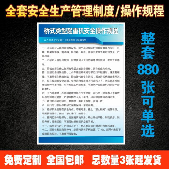 工廠車間倉庫安全生產管理制度 規章制度牌安監檢查標語框上牆貼畫