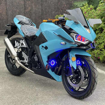 车跑车皮卡丘黑武士400双缸机车地平线公路赛趴赛改装可上牌抖音同款