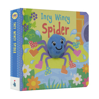 小小蜘蛛英语童谣指偶绘本incy Wincy Spider纸板互动游戏英文原版进口儿童 摘要书评试读 京东图书