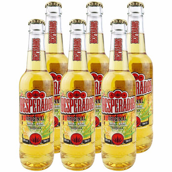 荷兰进口啤酒亡命之徒啤酒龙舌兰味啤酒desperados330ml6瓶