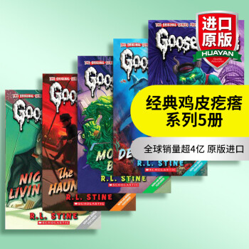 英文原版经典鸡皮疙瘩系列5册classic Goosebumps 青少年恐怖小说 摘要书评试读 京东图书