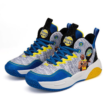 pzhk李宁寕儿童运动鞋夏季透气男童篮球鞋韩版时尚中aj361官方宝蓝色