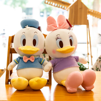 真·唐老鸭公仔大号迪士尼毛绒玩具黛西布娃娃儿童玩偶情侣一对萌