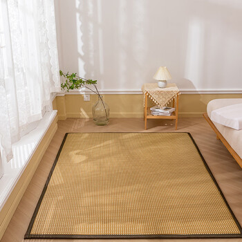 打地铺凉席多功能可折叠席子双面可用席子 白玉藤 80*200【图片 价格