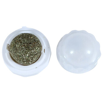 猫薄荷球旋转木天蓼球虫瘿果球舔舔转猫咪玩具自嗨球球舔舔球猫啃咬