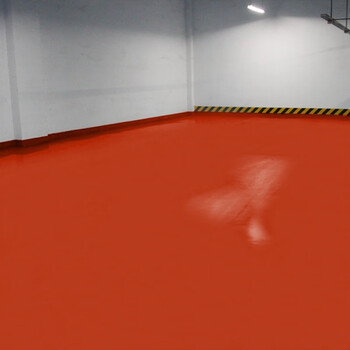 环氧树脂地面漆 水性室内室外耐磨家用水泥地板漆 红色 13l