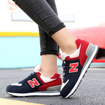 纽巴伦官方旗舰店nb休闲运动鞋男女鞋灰蓝官网正品574秋冬跑步鞋美国