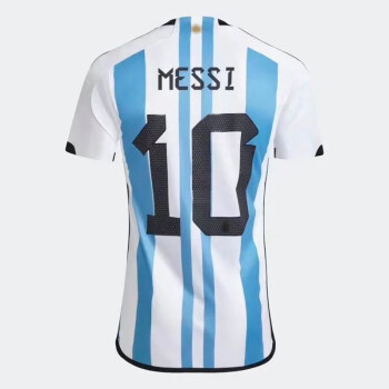 诉策 2022阿根廷国家队主场足球服10号梅西球衣 主场球衣 s 球员版10