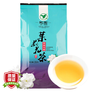 憩园 茶叶 茉莉花茶 茉莉毛峰 散茶半斤装250g