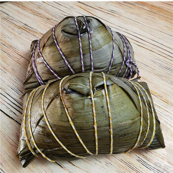 端午 枕头粽 广西桂林 大肉粽 板栗绿豆 鲜肉 蛋黄 年粽 煎粽 500克