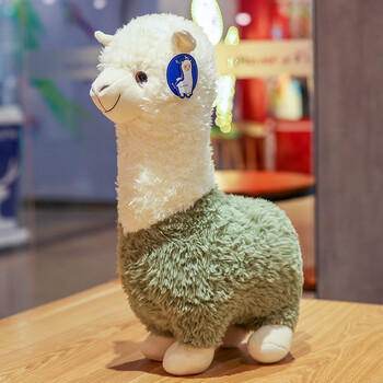 迪士尼羊驼公仔毛绒玩具女孩睡觉抱枕夹腿布娃娃陪睡玩偶男女友生日