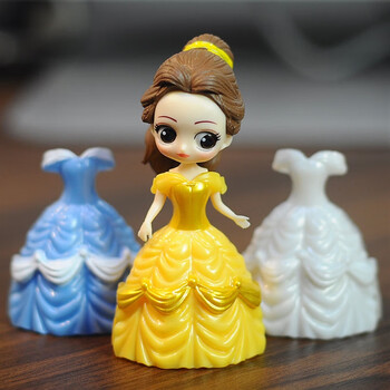 洋芭比娃娃玩具白雪公主冰雪奇缘贝儿美人鱼女孩换衣生日礼物套装