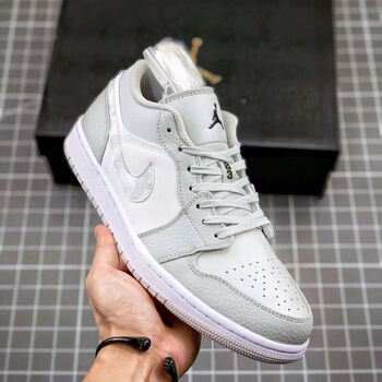 品质aj1低帮板鞋男鞋烟灰影子男女倒钩郭艾伦黑红脚趾篮球鞋 aj1迷彩