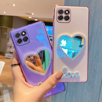 佳维若华为荣耀畅玩20手机壳畅玩2o补妆镜面保护套honor全包防摔koz一