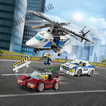 乐高山地特警城市系列警察局中国积木男孩子拼图拼装儿童玩具拼搭礼盒