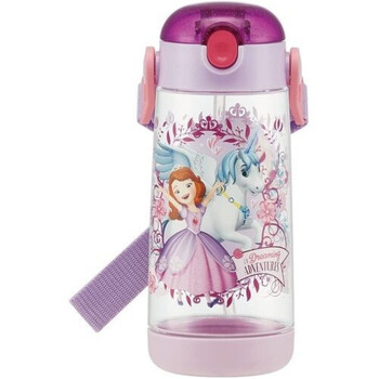 儿童水壶 透明 直饮 日本skater透明儿童吸管水杯子幼儿园小学生水壶