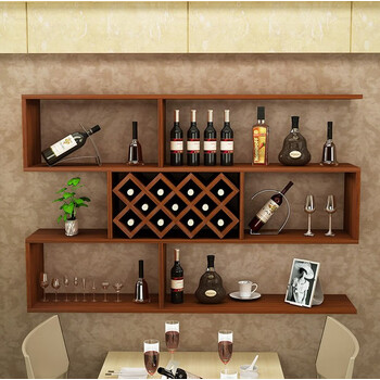 速橡优创意酒柜吊柜壁挂墙壁红酒架置物简约壁柜储物柜挂柜餐厅餐厅