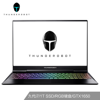 (ThundeRobot) 911Airս װ 15.6Ӣխ߿ϷʼǱ(i7-9750H 8G 1T SSD RGB GTX1650)