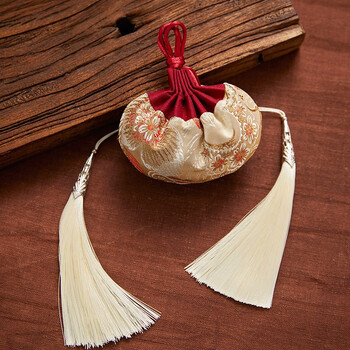 密小米香囊汉服荷包香袋节空袋古风香包中国风端午随身汽车挂件驱蚊米