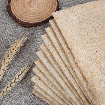 宜享健康山东煎饼小麦全麦粗粮软煎饼现做现临沂特产即食煎饼5斤两包