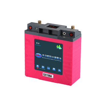 适用于蓝逆12v聚合物锂电池大容 超轻大容量户外大功率防水动力锂电瓶