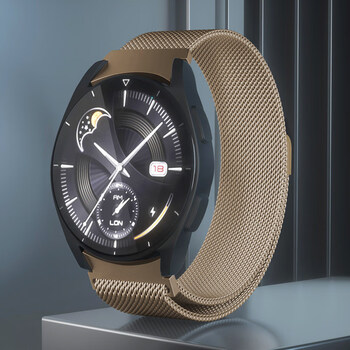 官方玫瑰金【升级版米兰&尼斯强力磁吸表带】 三星galaxy watch4