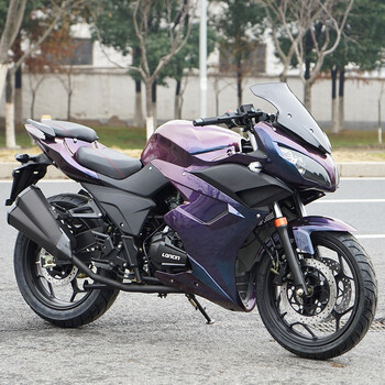 全新摩托车跑车200cc地平线s款大跑车街车公路赛趴赛机车可上牌国四