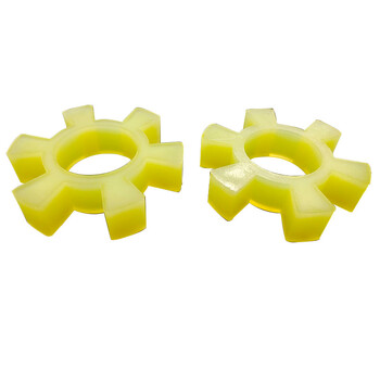 盖乐多t型聚氨脂联轴器六角胶梅花垫弹性水泵 机块缓冲垫减震垫 t11