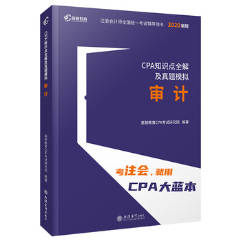 CPA知识点全解及真题模拟 审计