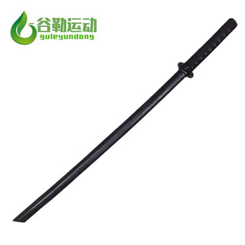 日本木刀武士练习木刀剑道木刀练合气道洞爷湖木剑cos 未开刃居合道全黑色木刀103cm 图片价格品牌报价 京东