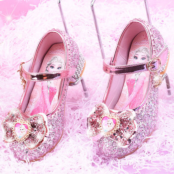 童心觅(tongxinmi)单鞋新款女童高跟鞋公主鞋春秋季儿童软底小孩子